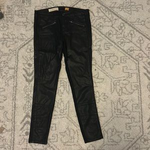 Anthropologie Pilcro Leather pants (size 27P)